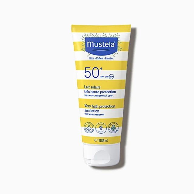 لوسیون ضد آفتاب با قدرت محافظت بالا ماستلا Mustela