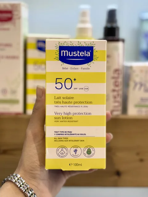 لوسیون ضد آفتاب ماستلا Mustela
