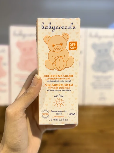 کرم ضد آفتاب با محافظت بالا 75 میل بیبی کوکول Baby Coccole