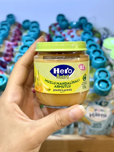 پوره میوه 125 گرمی هرو Hero