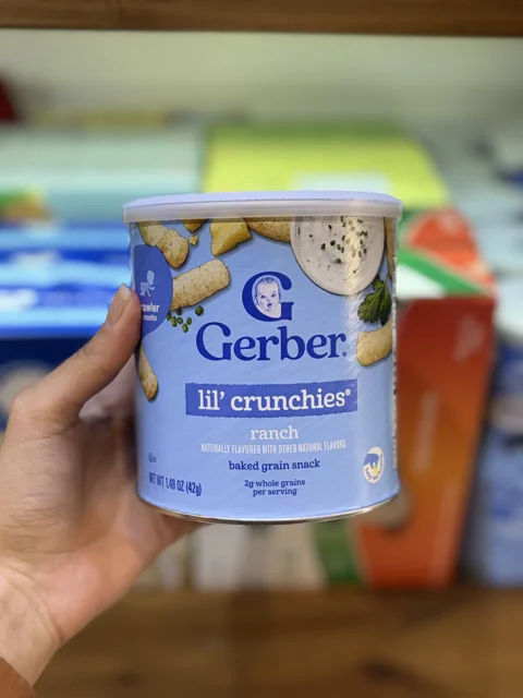 اسنک های پفکی طبیعی گربر Gerber