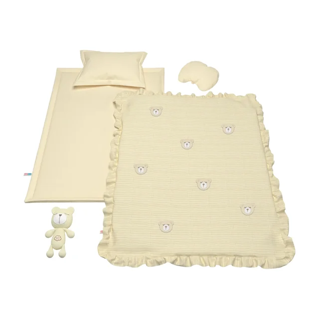 سرویس خواب کنار مادر پنج تکه Cotton Flowerع