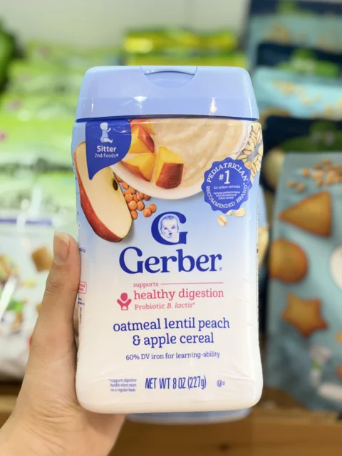 سرلاک بدون شیر گربر Gerber