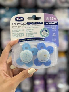 پستانک چیکو مدل لایت 16 تا 36 ماه بسته دو عددی chicco